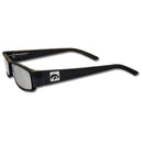 NCAA - Iowa Hawkeyes Black Reading Glasses +1.25-Sunglasses, Eyewear & Accessories,Reading Glasses,Black Frames, Power 1.25,College Power 1.25-JadeMoghul Inc.