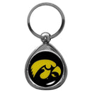 NCAA - Iowa Hawkeyes Chrome Key Chain-Key Chains,Chrome Key Chains,College Chrome Key Chains-JadeMoghul Inc.