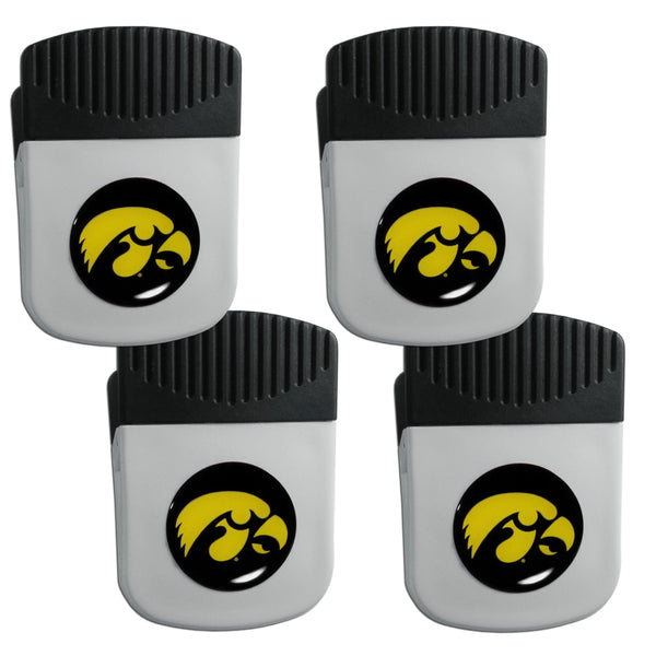 NCAA - Iowa Hawkeyes Clip Magnet with Bottle Opener, 4 pack-Other Cool Stuff,College Other Cool Stuff,Iowa Hawkeyes Other Cool Stuff-JadeMoghul Inc.
