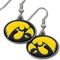 NCAA - Iowa Hawkeyes Dangle Earrings-Jewelry & Accessories,Earrings,Dangle Earrings,Dangle Earrings,College Dangle Earrings-JadeMoghul Inc.