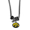 NCAA - Iowa Hawkeyes Euro Bead Necklace-Jewelry & Accessories,Necklaces,Euro Bead Necklaces,College Euro Bead Necklaces-JadeMoghul Inc.
