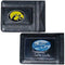 NCAA - Iowa Hawkeyes Leather Cash & Cardholder-Wallets & Checkbook Covers,Cash & Cardholders,College Cash & Cardholders-JadeMoghul Inc.