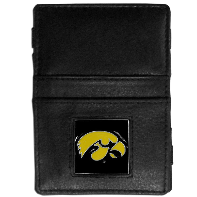 NCAA - Iowa Hawkeyes Leather Jacob's Ladder Wallet-Wallets & Checkbook Covers,Jacob's Ladder Wallets,College Jacob's Ladder Wallets-JadeMoghul Inc.