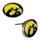 NCAA - Iowa Hawkeyes Stud Earrings-Jewelry & Accessories,Earrings,Stud Earrings,College Stud Earrings-JadeMoghul Inc.