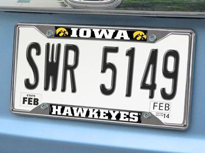 License Plate Frames NCAA Iowa License Plate Frame 6.25"x12.25"