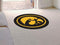 Game Room Rug NCAA Iowa Mascot Custom Shape Mat