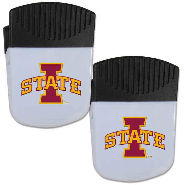 NCAA - Iowa St. Cyclones Chip Clip Magnet with Bottle Opener, 2 pack-Other Cool Stuff,College Other Cool Stuff,Iowa St. Cyclones Other Cool Stuff-JadeMoghul Inc.