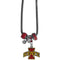 NCAA - Iowa St. Cyclones Euro Bead Necklace-Jewelry & Accessories,Necklaces,Euro Bead Necklaces,College Euro Bead Necklaces-JadeMoghul Inc.