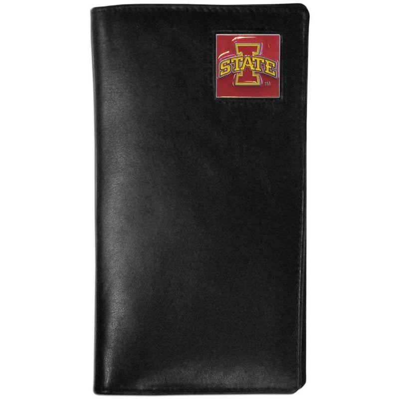NCAA - Iowa St. Cyclones Leather Tall Wallet-Wallets & Checkbook Covers,Tall Wallets,College Tall Wallets-JadeMoghul Inc.