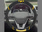 Logo Mats NCAA Iowa Steering Wheel Cover 15"x15"