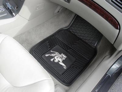 Custom Car Mats NCAA Jackson State 2-pc Vinyl Front Car Mats 17"x27"