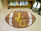 Modern Rugs NCAA John Carroll Football Ball Rug 20.5"x32.5"