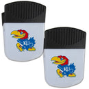 NCAA - Kansas Jayhawks Chip Clip Magnet with Bottle Opener, 2 pack-Other Cool Stuff,College Other Cool Stuff,Kansas Jayhawks Other Cool Stuff-JadeMoghul Inc.
