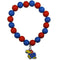 NCAA - Kansas Jayhawks Fan Bead Bracelet-Jewelry & Accessories,Bracelets,Fan Bead Bracelets,College Fan Bead Bracelets-JadeMoghul Inc.