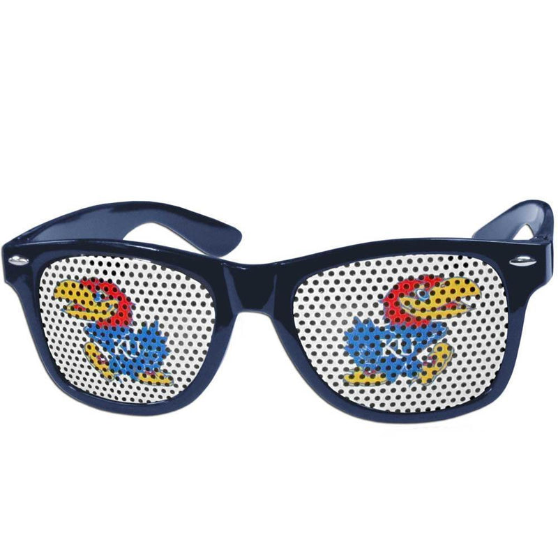 NCAA - Kansas Jayhawks Game Day Shades-Sunglasses, Eyewear & Accessories,Sunglasses,Game Day Shades,Logo Game Day Shades,College Game Day Shades-JadeMoghul Inc.
