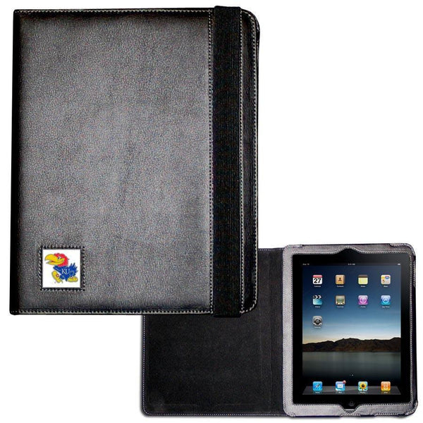 NCAA - Kansas Jayhawks iPad Folio Case-Electronics Accessories,iPad Accessories,iPad Covers,College iPad Covers-JadeMoghul Inc.