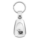 NCAA - Kansas Jayhawks Key Chain-Key Chains,Etched Key Chains,College Etched Key Chains-JadeMoghul Inc.