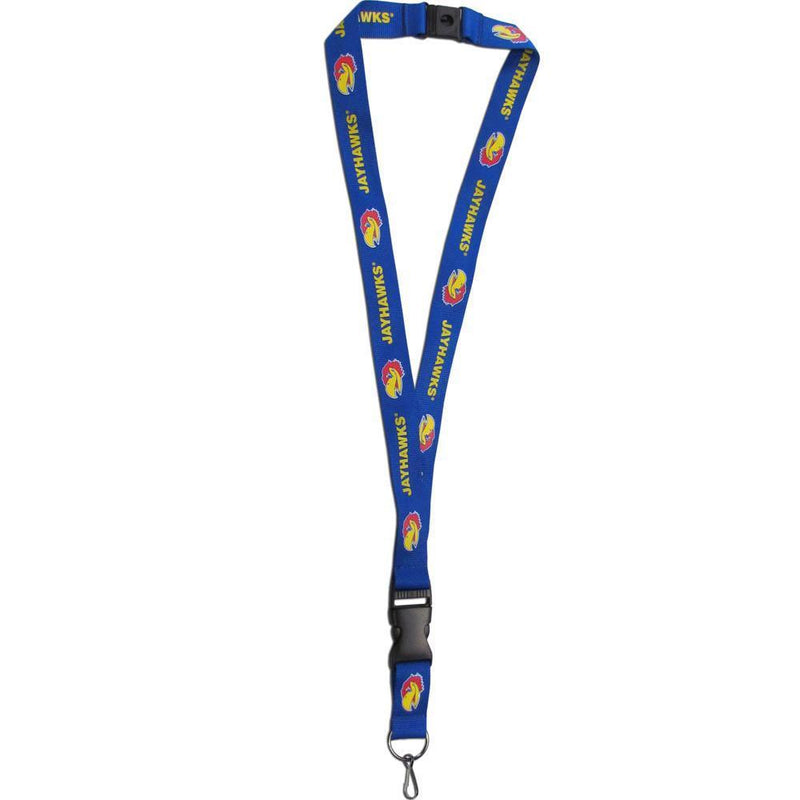 NCAA - Kansas Jayhawks Lanyard-Jewelry & Accessories,Lanyards,College Lanyards-JadeMoghul Inc.