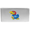 NCAA - Kansas Jayhawks Logo Money Clip-Wallets & Checkbook Covers,College Wallets,Kansas Jayhawks Wallets-JadeMoghul Inc.