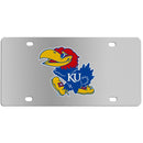 NCAA - Kansas Jayhawks Steel License Plate Wall Plaque-Automotive Accessories,License Plates,Steel License Plates,College Steel License Plates-JadeMoghul Inc.