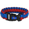 NCAA - Kansas Jayhawks Survivor Bracelet-Jewelry & Accessories,Bracelets,Survivor Bracelets,College Survivor Bracelets-JadeMoghul Inc.
