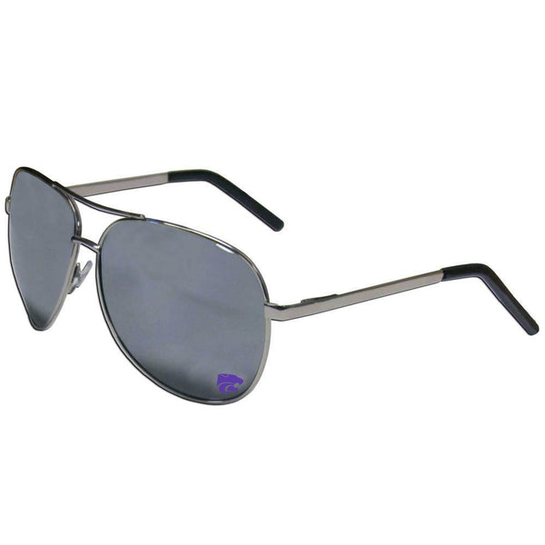 NCAA - Kansas St. Wildcats Aviator Sunglasses-Sunglasses, Eyewear & Accessories,Sunglasses,Aviator Sunglasses,College Aviator Sunglasses-JadeMoghul Inc.