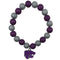 NCAA - Kansas St. Wildcats Fan Bead Bracelet-Jewelry & Accessories,Bracelets,Fan Bead Bracelets,College Fan Bead Bracelets-JadeMoghul Inc.