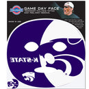 NCAA - Kansas St. Wildcats Game Face Temporary Tattoo-Tailgating & BBQ Accessories,Game Day Face Temporary Tattoos,College Game Day Faces-JadeMoghul Inc.