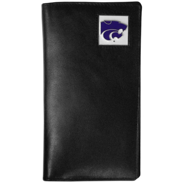 NCAA - Kansas St. Wildcats Leather Tall Wallet-Wallets & Checkbook Covers,Tall Wallets,College Tall Wallets-JadeMoghul Inc.