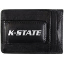 NCAA - Kansas St. Wildcats Logo Leather Cash and Cardholder-Wallets & Checkbook Covers,College Wallets,Kansas St. Wildcats Wallets-JadeMoghul Inc.