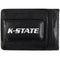 NCAA - Kansas St. Wildcats Logo Leather Cash and Cardholder-Wallets & Checkbook Covers,College Wallets,Kansas St. Wildcats Wallets-JadeMoghul Inc.