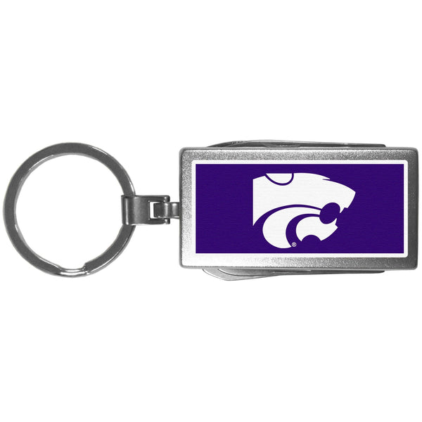 NCAA - Kansas St. Wildcats Multi-tool Key Chain, Logo-Key Chains,College Key Chains,Kansas St. Wildcats Key Chains-JadeMoghul Inc.