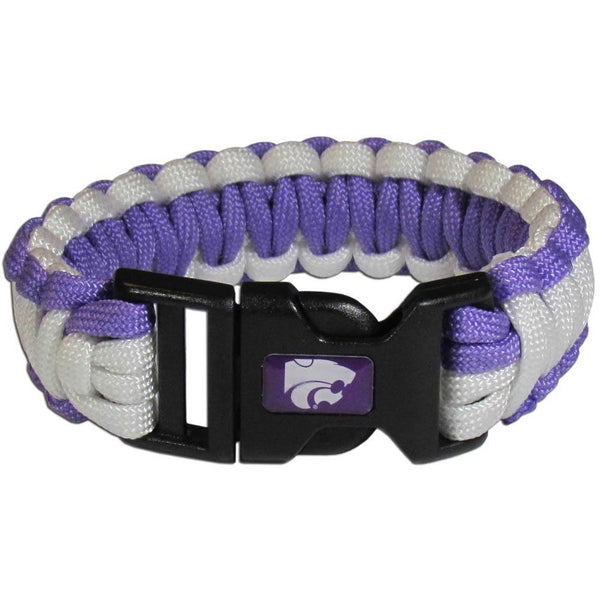 NCAA - Kansas St. Wildcats Survivor Bracelet-Jewelry & Accessories,Bracelets,Survivor Bracelets,College Survivor Bracelets-JadeMoghul Inc.