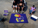 BBQ Accessories NCAA Kansas Tailgater Rug 5'x6'