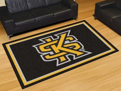 5x8 Rug NCAA Kennesaw State 5'x8' Plush Rug