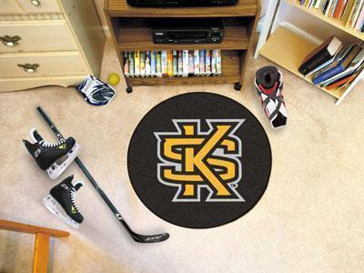 Cheap Rugs For Sale NCAA Kennesaw State Puck Ball Mat 27" diameter