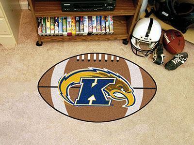 Round Rugs For Sale NCAA Kent State Football Ball Rug 20.5"x32.5"