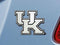 Custom Logo Rugs NCAA Football University of Kentucky Car Emblem 2"x3.2"