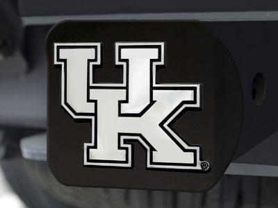 Hitch Covers NCAA Kentucky Black Hitch Cover 4 1/2"x3 3/8"