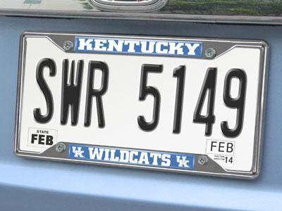 Frame Shop NCAA Kentucky License Plate Frame 6.25"x12.25"