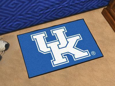 Indoor Outdoor Rugs NCAA Kentucky Starter Rug 19"x30"