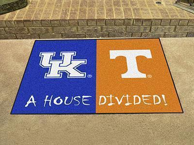 Large Area Rugs Cheap NCAA Kentucky Tennessee House Divided Rug 33.75"x42.5"