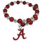 NCAA - Kentucky Wildcats Bead Memory Wire Bracelet-Jewelry & Accessories,College Jewelry,College Bracelets,Large Crystal Memory Wire Bracelets-JadeMoghul Inc.