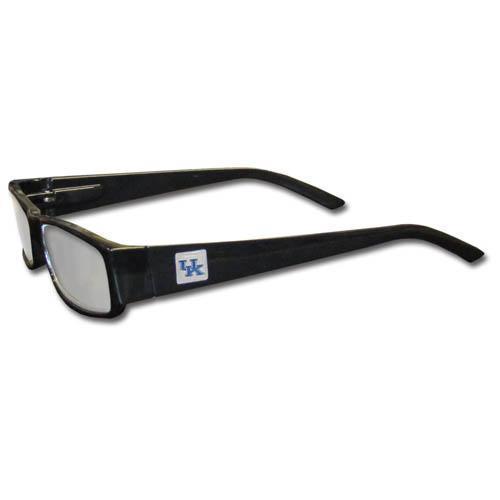NCAA - Kentucky Wildcats Black Reading Glasses +1.25-Sunglasses, Eyewear & Accessories,Reading Glasses,Black Frames, Power 1.25,College Power 1.25-JadeMoghul Inc.