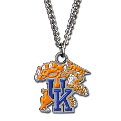 NCAA - Kentucky Wildcats Chain Necklace-Jewelry & Accessories,Necklaces,Chain Necklaces,College Chain Necklaces-JadeMoghul Inc.
