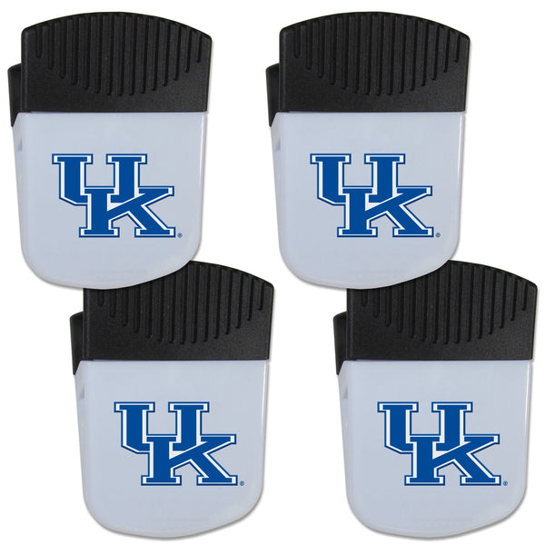 NCAA - Kentucky Wildcats Chip Clip Magnet with Bottle Opener, 4 pack-Other Cool Stuff,College Other Cool Stuff,Kentucky Wildcats Other Cool Stuff-JadeMoghul Inc.