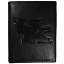 NCAA - Kentucky Wildcats Embossed Leather Tri-fold Wallet-Wallets & Checkbook Covers,College Wallets,College Tri-fold Wallets,Leather Tri-fold Wallets-JadeMoghul Inc.