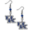NCAA - Kentucky Wildcats Fan Bead Dangle Earrings-Jewelry & Accessories,Earrings,Fan Bead Earrings,College Fan Bead Earrings-JadeMoghul Inc.