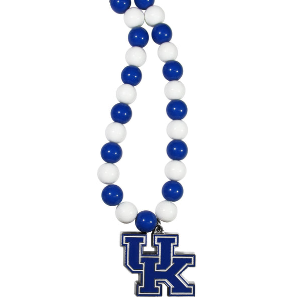 NCAA - Kentucky Wildcats Fan Bead Necklace-Jewelry & Accessories,Necklaces,Fan Bead Necklaces,College Fan Bead Necklaces-JadeMoghul Inc.