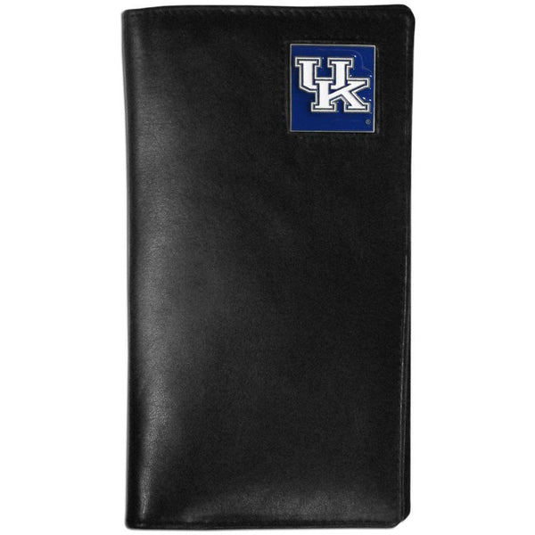 NCAA - Kentucky Wildcats Leather Tall Wallet-Wallets & Checkbook Covers,Tall Wallets,College Tall Wallets-JadeMoghul Inc.